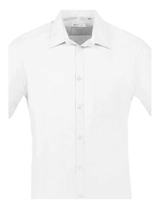 Sols Camisa manga larga BRISTOL FIT Blanco