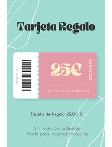 LolitasyL Tarjeta de Regalo 25,00 € Lolitas&L