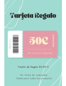 LolitasyL Tarjeta de Regalo 50,00 € Lolitas&L