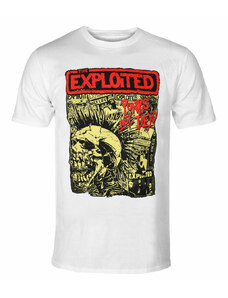 Camiseta para hombre EXPLOTADO, LOS - PUNKS NOT DEAD - BLANCO - PLASTIC HEAD - PH11976