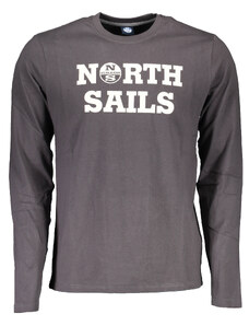 Camiseta North Sails Manga Larga Hombre Gris