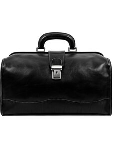 Glara Spacious Cabin Premium Leather Bag