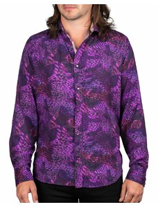 Camisa de para hombre manga larga WORNSTAR - Purple Haze - WSBM-PHZE