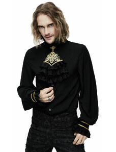 Camisa de para hombre DEVIL FASHION - Gabriel Gothic Embroidered Chiffon - SHT02301