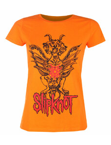 Camiseta para mujer Slipknot - Winged Devil - NARANJA - ROCK OFF - SKTS67LO