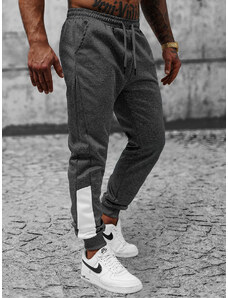Pantalón de chándal de hombre grafito OZONEE JS/8K173