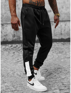 Pantalón de chándal de hombre negras OZONEE JS/8K173