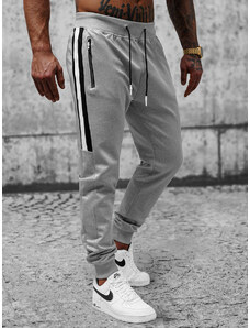 Pantalón de chándal de hombre gris OZONEE JS/8K181