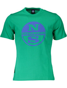 Camiseta De Manga Corta Para Hombre North Sails Verde