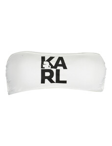 Karl Lagerfeld Beachwear BaÑador Top Mujer Blanco