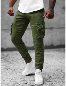 Pantalón jogger de hombre verde OZONEE NB/MP0105MV