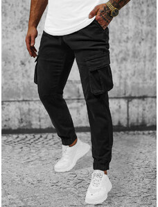 Pantalón jogger de hombre negras OZONEE NB/MP0105N