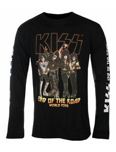 Camiseta de manga larga para hombre Kiss - End Of The Road Tour - NEGRO - ROCK OFF - KISSLST15MB