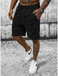 Pantalón corto de hombre negras OZONEE JS/8K290