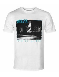 NNM Camiseta para hombre Nirvana -Live in Reading - blanco - MC858