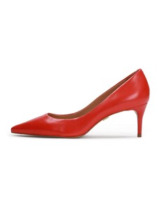 Kazar Zapatos con plataforma rojo