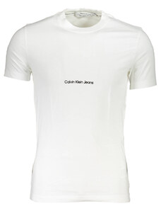 Camiseta Manga Corta Hombre Calvin Klein Blanca