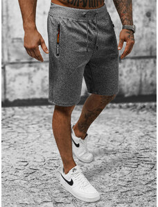 Pantalón corto de hombre grafito OZONEE JS/8K296