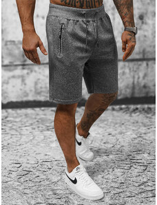 Pantalón corto de hombre grafito OZONEE JS/8K297