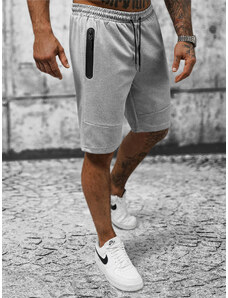 Pantalón corto de hombre gris OZONEE JS/8K929