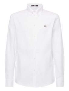 Karl Lagerfeld Camisa 'Ikonik 2.0' negro / blanco