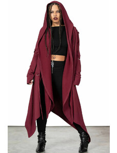 Sudadera con capucha para mujer (chaqueta) KILLSTAR - Assassins - rojo - KSRA008739