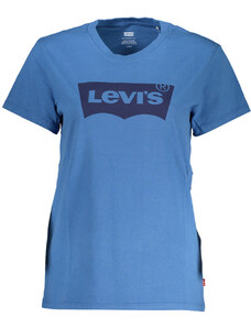 Camiseta Manga Corta Mujer Azul Levi's
