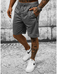 Pantalón corto de hombre grafito OZONEE JS/8K922