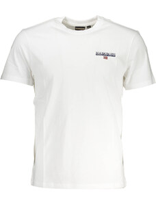 Camiseta Napapijri Manga Corta Hombre Blanco