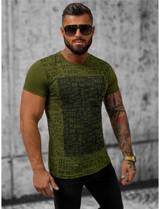 Camiseta de hombre verde OZONEE O/T122/29Z