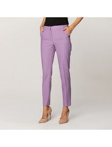 Willsoor Pantalones de noche para mujer en color púrpura 14960