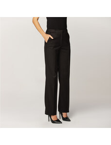 Willsoor Pantalones De Noche Color Negro Para Mujer 14986