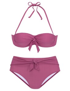 BUFFALO Bikini rojo violáceo