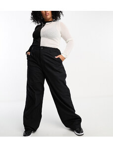 Pantalones negros Donna de Dr Denim Plus-Black