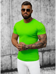 Camiseta de hombre verde claro OZONEE JS/712005/31Z