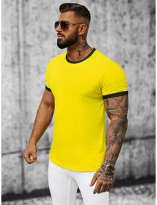 Camiseta de hombre amarillo OZONEE JS/8T83/28Z