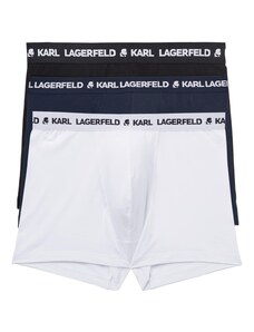 Karl Lagerfeld Calzoncillo boxer azul noche / negro / blanco