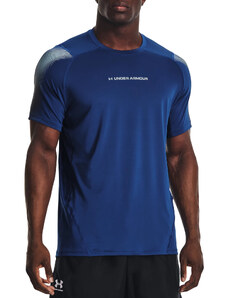 Camiseta Under Armour Hg Nov Fitted T-Shirt Blau F471 1377160-471 Talla XXL