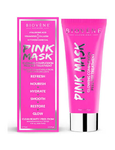 Biovène Hidratantes & nutritivos Pink Mask Glowing Complexion Peel-off Treatment