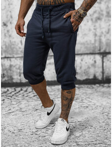 Pantalón corto de hombre azul marino OZONEE JS/XW07/25Z