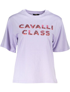 Cavalli Class Camiseta Manga Corta Mujer Morada
