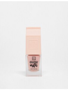 Iluminador líquido Glow Milk de The Beauty Crop: Tono Peachin'-Rosa