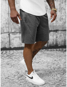Pantalón corto de hombre grafito OZONEE JS/8K100/5Z