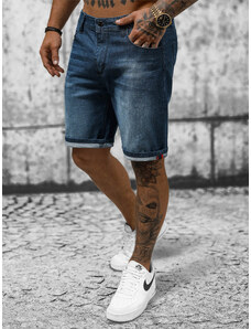 Pantalón corto de hombre azul oscuro OZONEE NB/MP0264BS