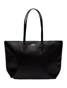 Lacoste Cartera L.12.12 Concept Zip Tote Bag - Noir