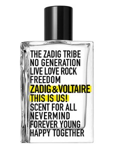 Zadig & Voltaire Perfumes This Is US - Eau De Parfum