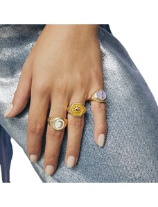 Wilhelmina Garcia Sparkling Eclipse Ring Purple 50 - Shopper