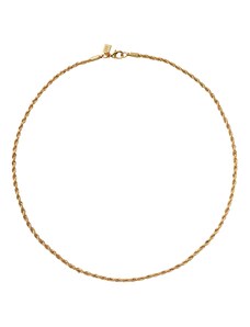 Crystal Haze Rope Chain Gold - Collares