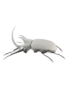 Lladró Escarabajo Rinoceronte (blanco Mate) - Decoración