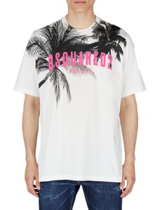 DSquared D2 Palms Slouch Tee - Camisetas